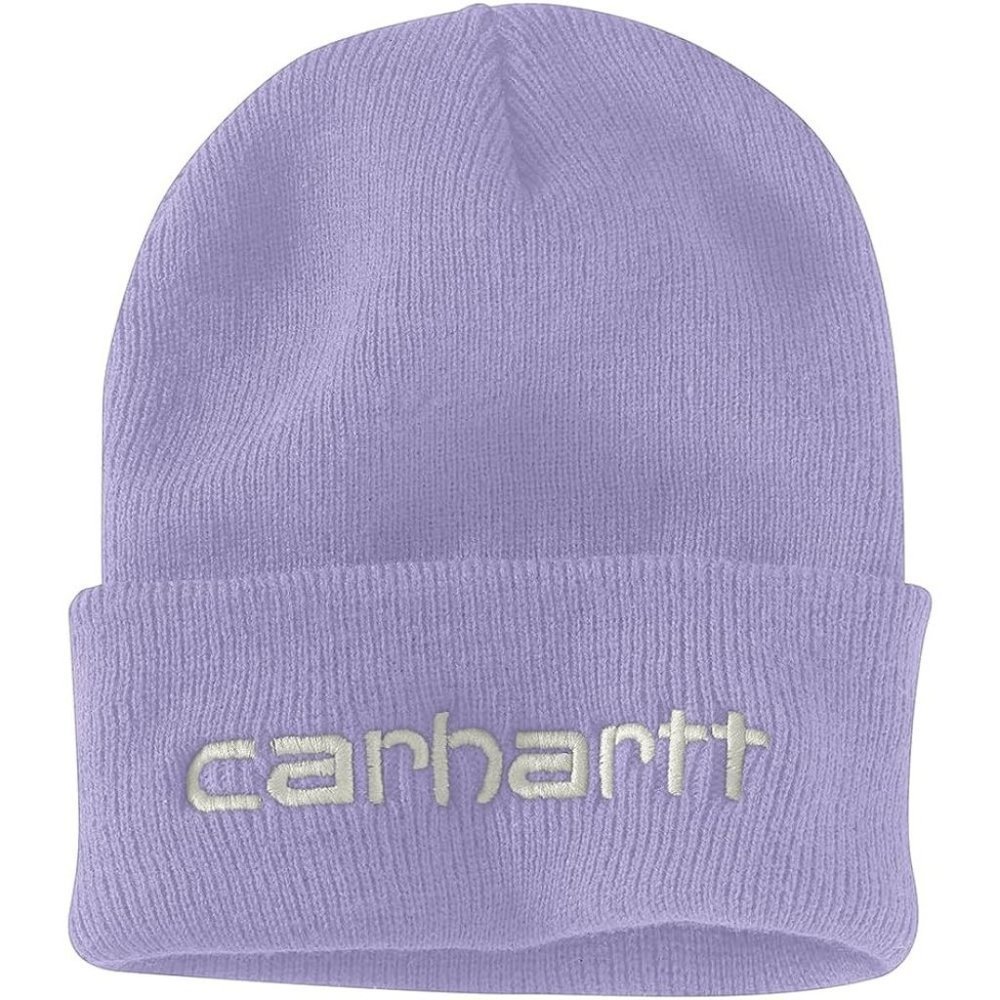 Carhartt Mens Knit Insulated Logo Graphic Cuffed Beanie